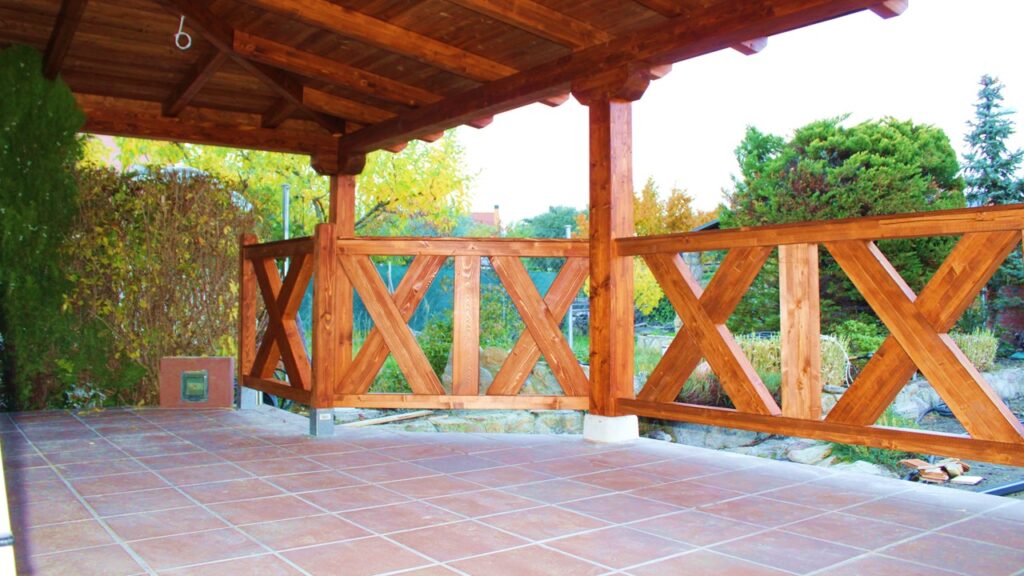 vallas de madera